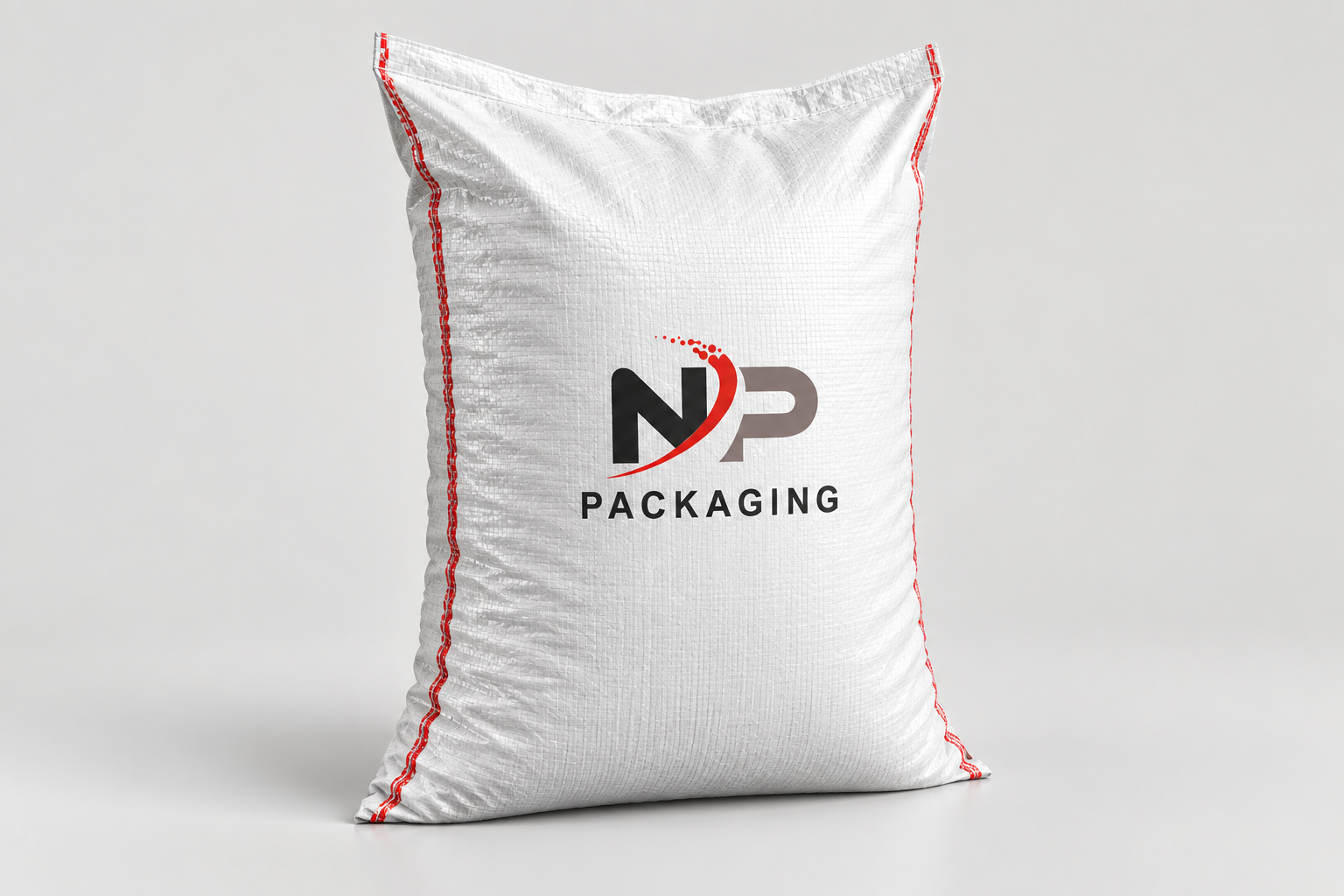 PP Woven Bags — NP Packaging studio product mockup